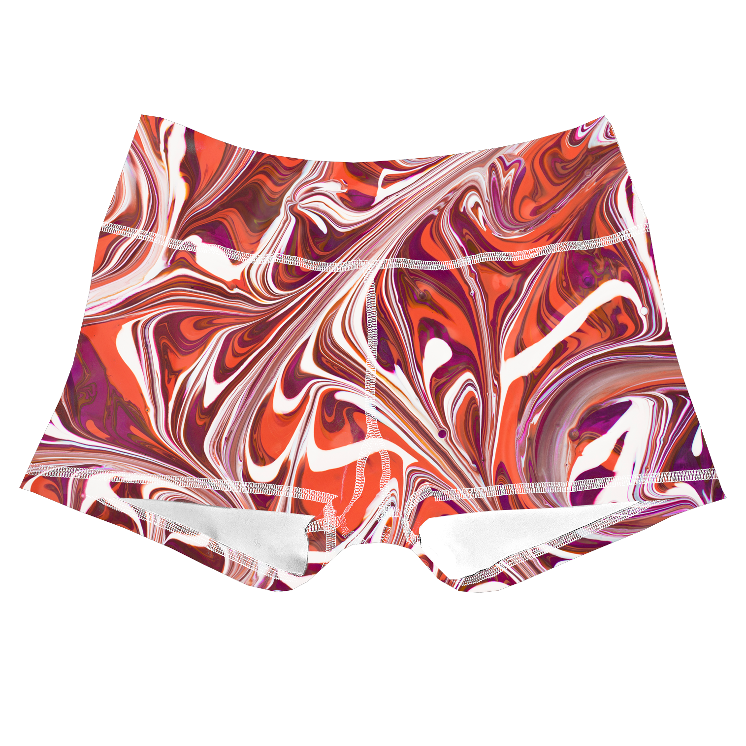 Performance Booty Shorts - Marble
