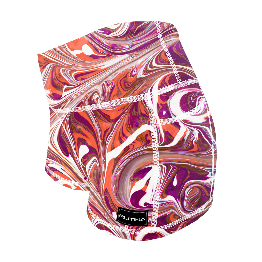 Performance Booty Shorts - Marble