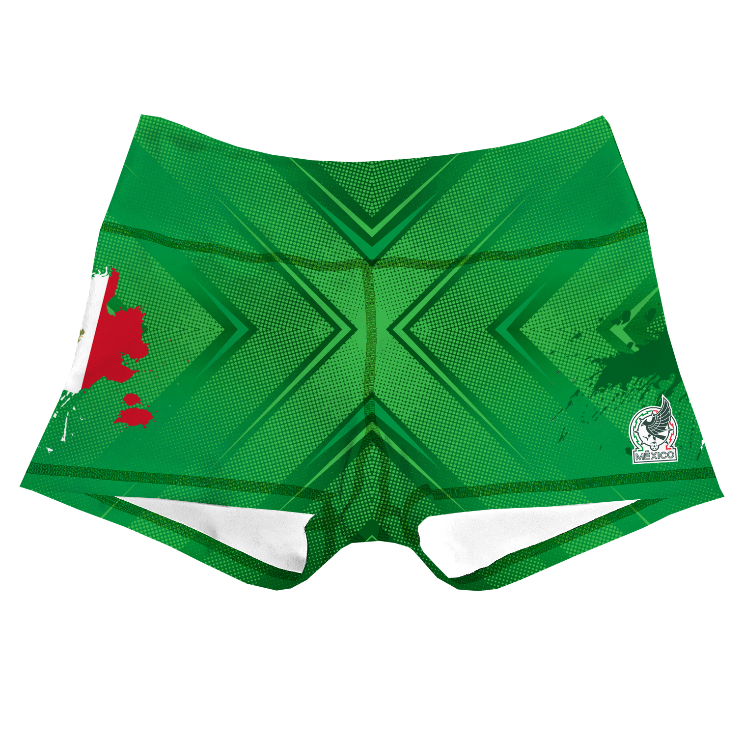 LIMITED EDITION Performance Booty Shorts - Mexico Futbol Secondary image