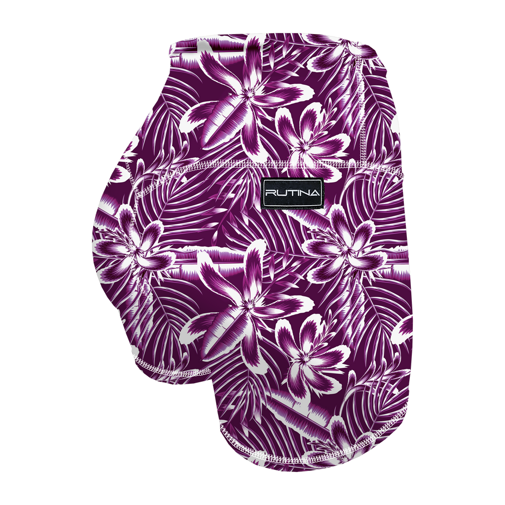 HR Performance Booty Shorts - Midnight Flora