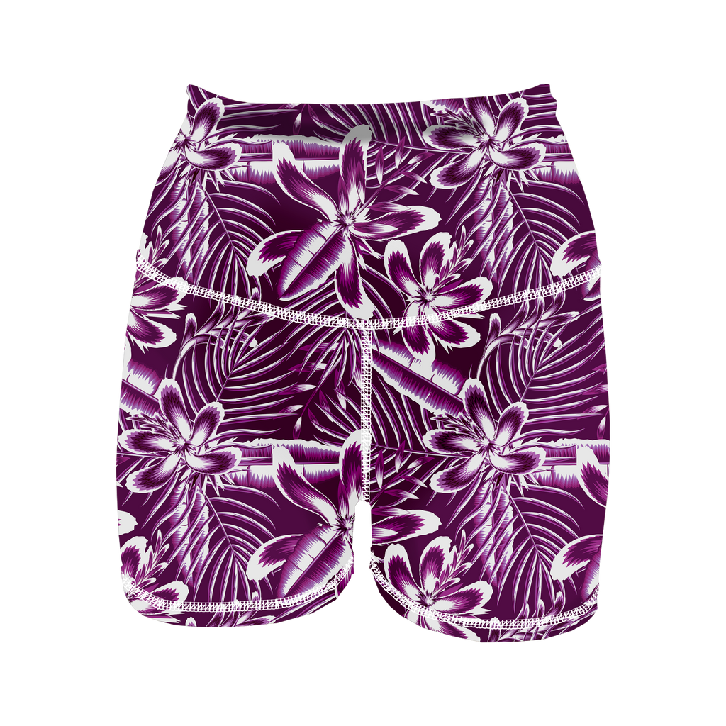 HR Performance Booty Shorts - Midnight Flora