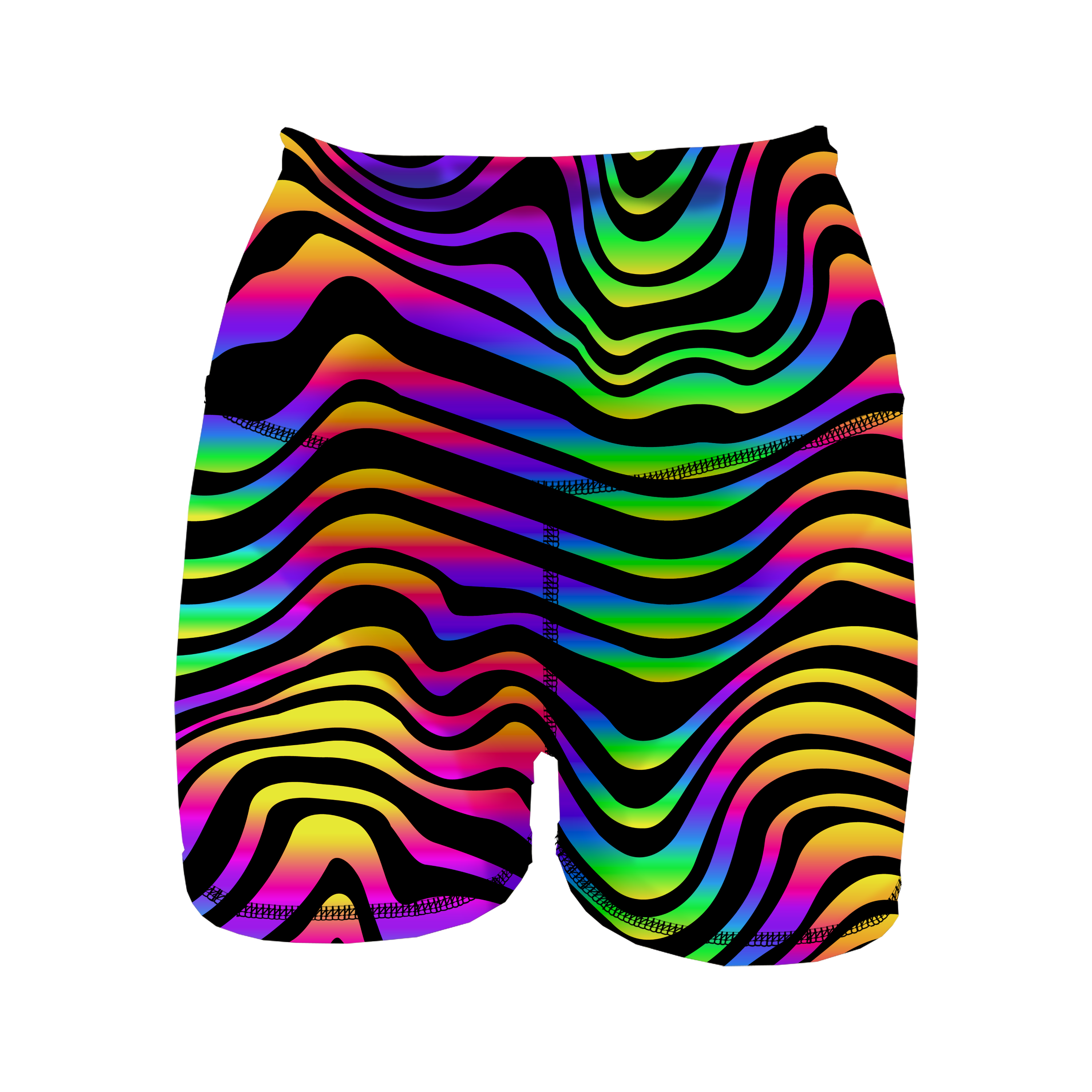 HR Performance Booty Shorts - Midnight Mirage Secondary image