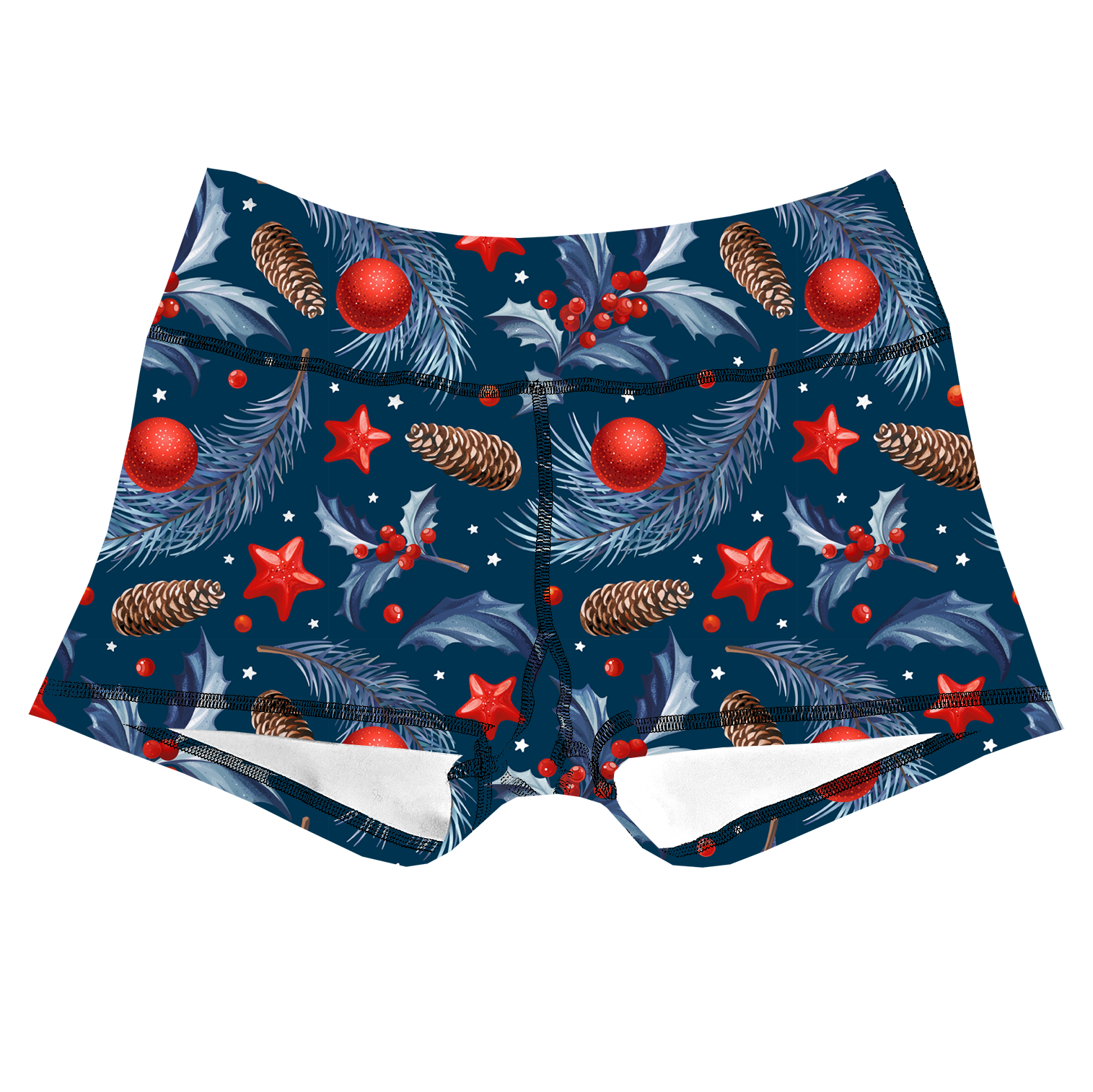 Performance Booty Shorts - Mistletoe Charm Secondary image