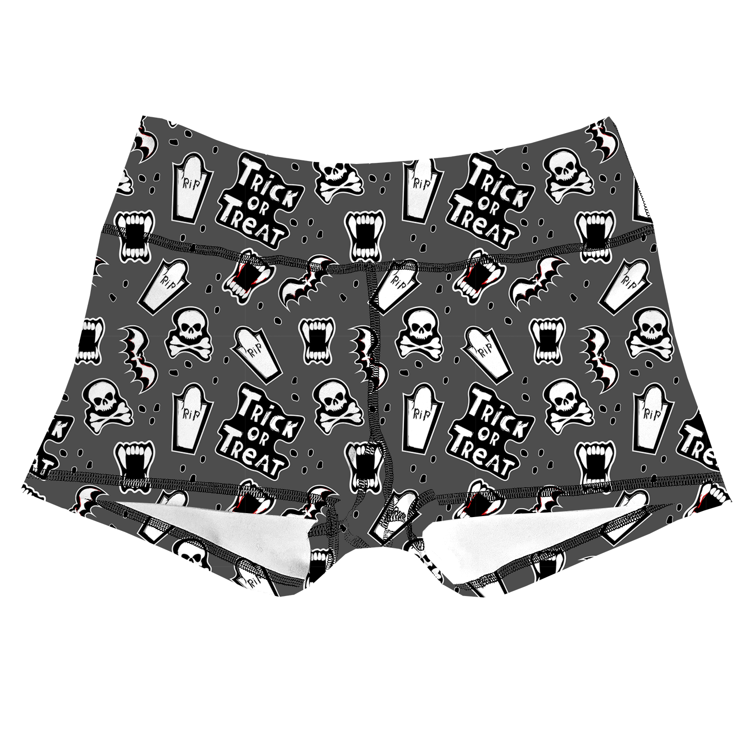 Performance Booty Shorts - Mourning