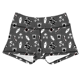 Performance Booty Shorts - Mourning