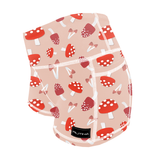 Performance Booty Shorts - Mushrooms