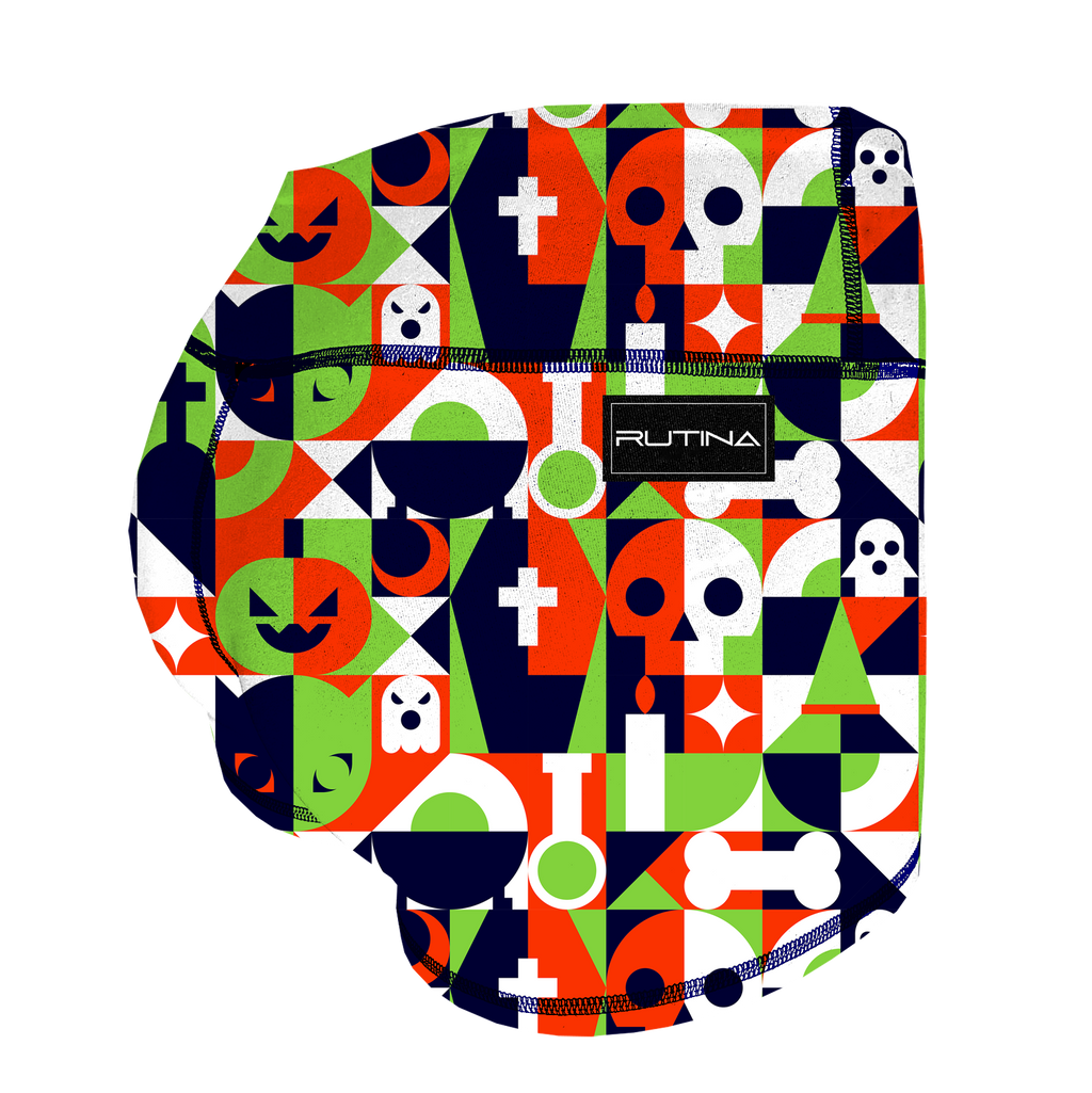 Performance Booty Shorts - Neon Graveyard