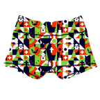 Performance Booty Shorts - Neon Graveyard