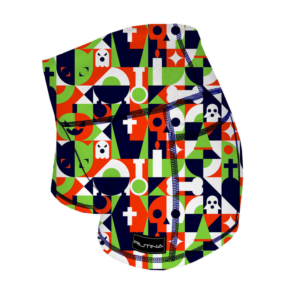 Performance Booty Shorts - Neon Graveyard