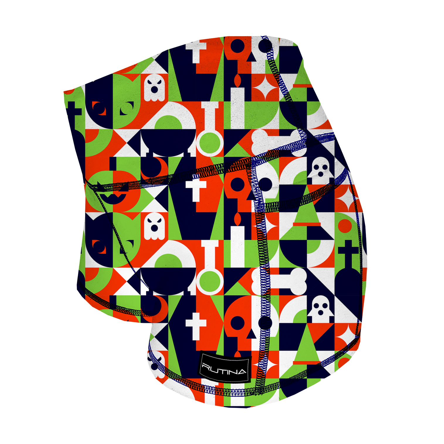 Performance Booty Shorts - Neon Graveyard