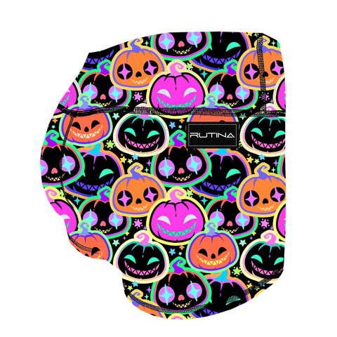Performance Booty Shorts - Neon Harvest