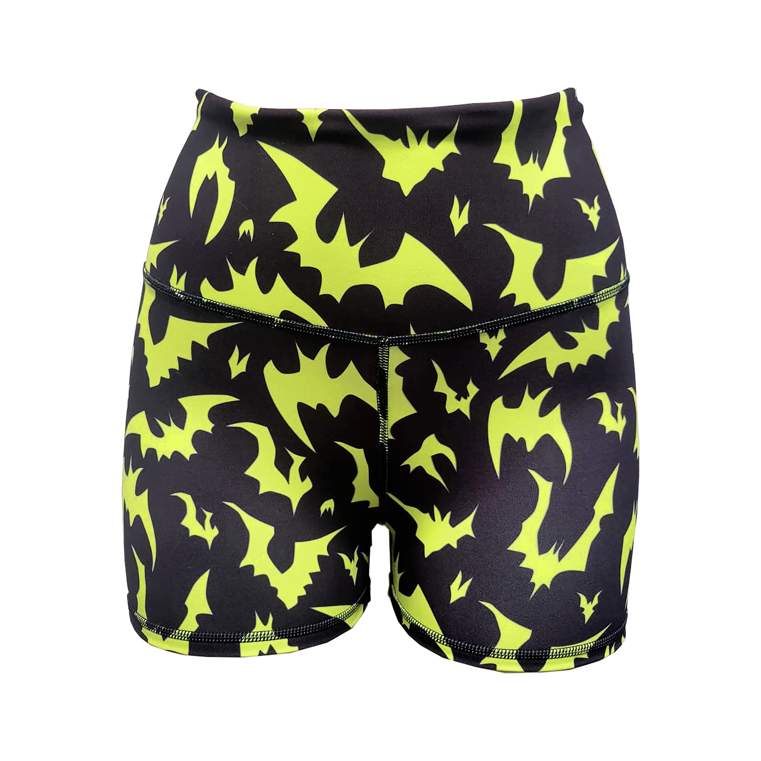 HR Performance Booty Shorts - Neon Nocturne Secondary image