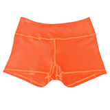 Performance Booty Shorts - Neon Orange