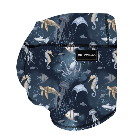 Performance Booty Shorts - Opaline Shadows