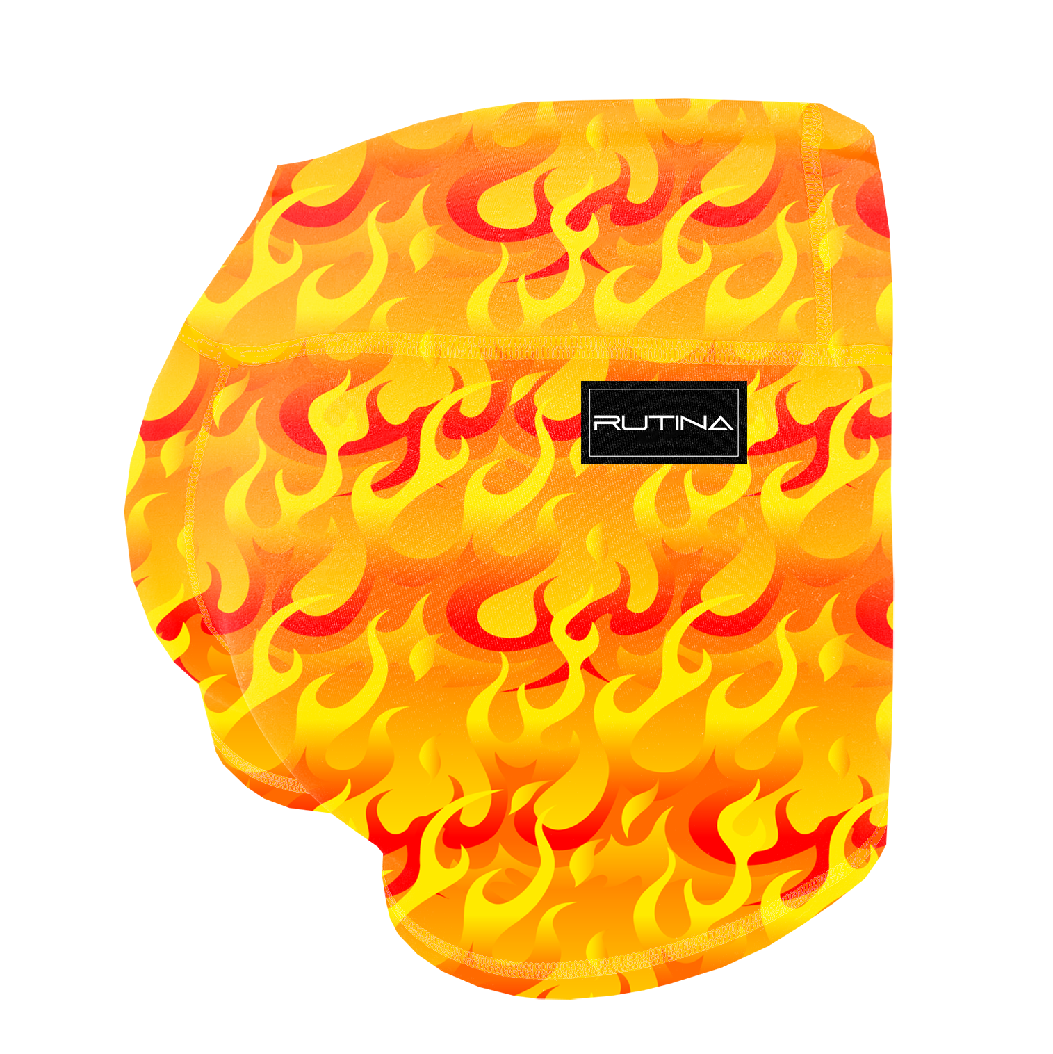 Performance Booty Shorts  - Orange Flames Main image