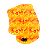 Performance Booty Shorts  - Orange Flames