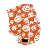 Performance Booty Shorts - Orange Wicked Web