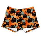 Performance Booty Shorts - Paws & Pumpkins