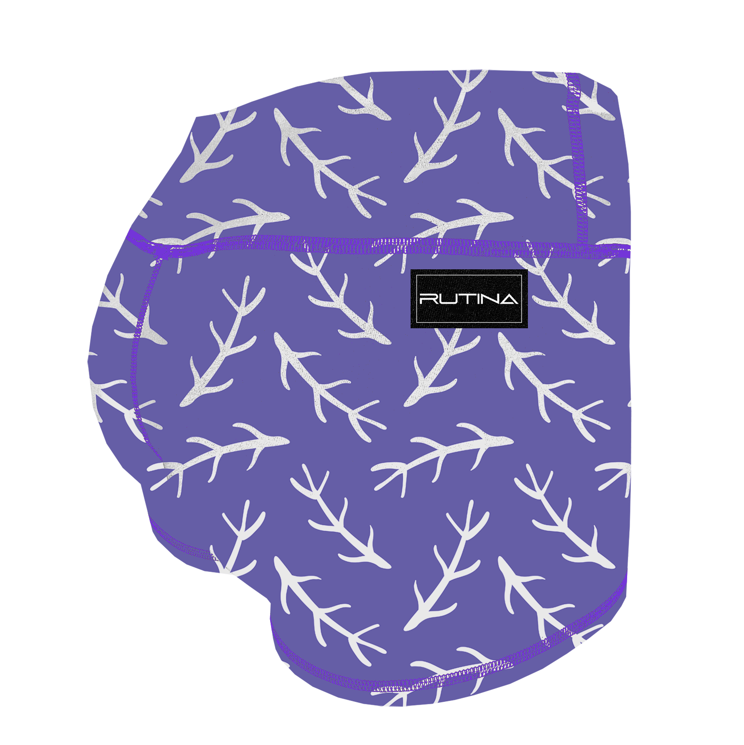 Performance Booty Shorts  - Periwinkle Branches Main image