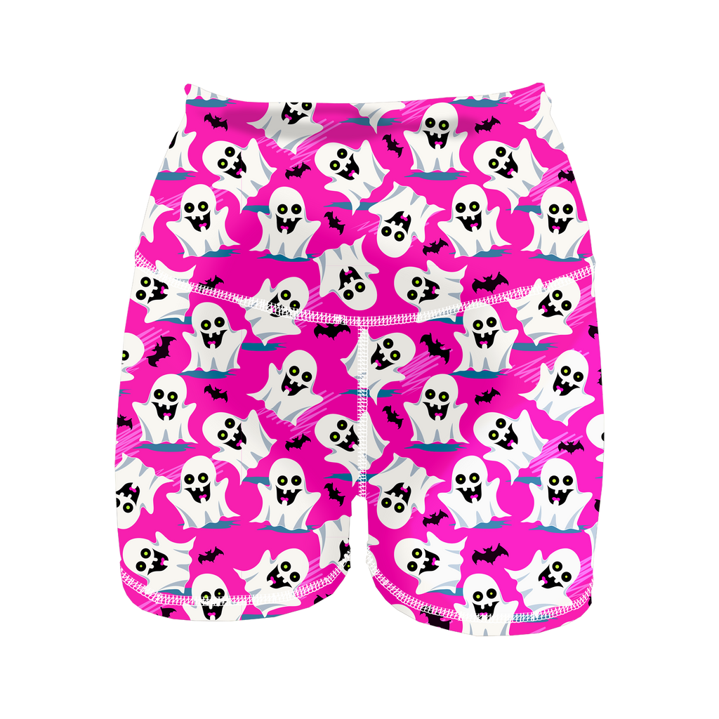HR Performance Booty Shorts - Pink Poltergeist