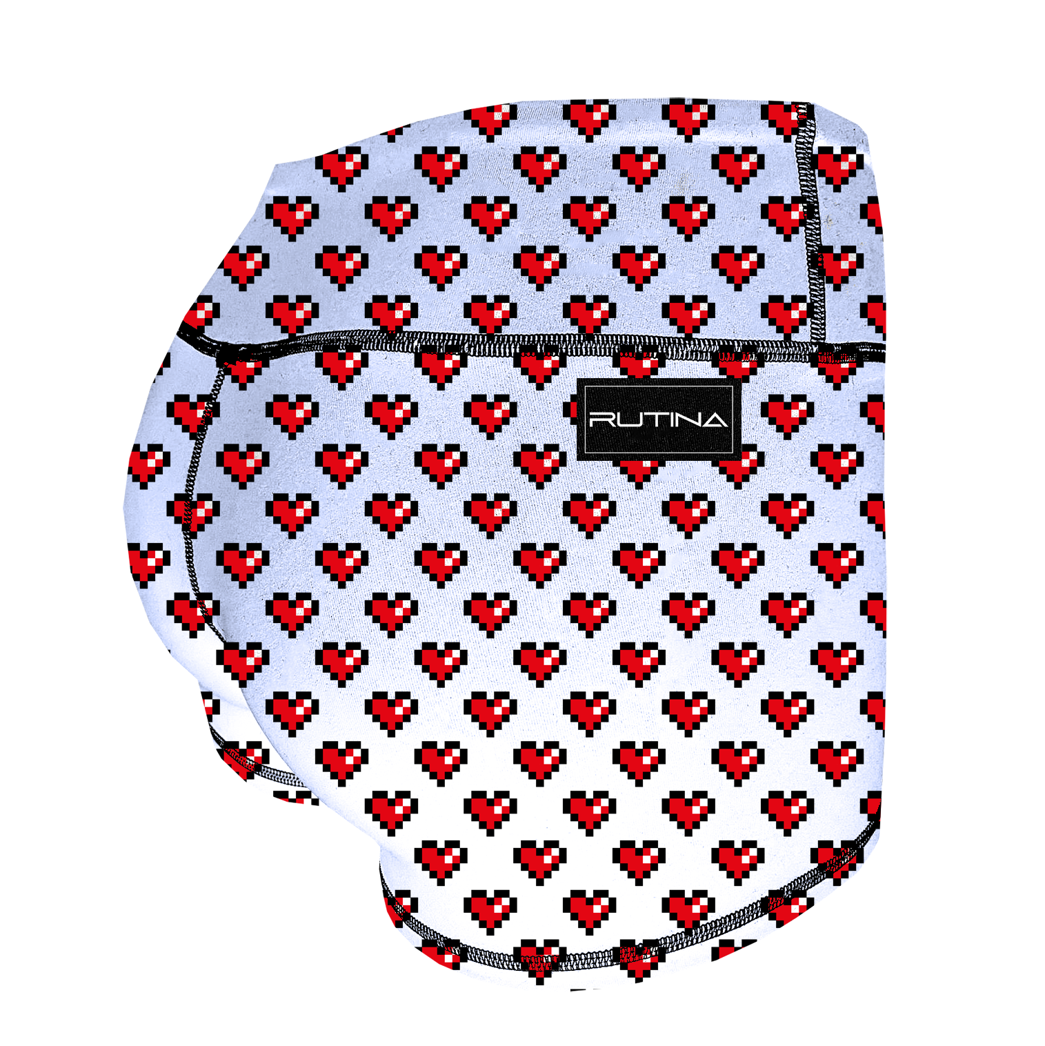 Performance Booty Shorts - Pixel Hearts Main image