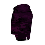Men's Training Shorts - Plum Camo