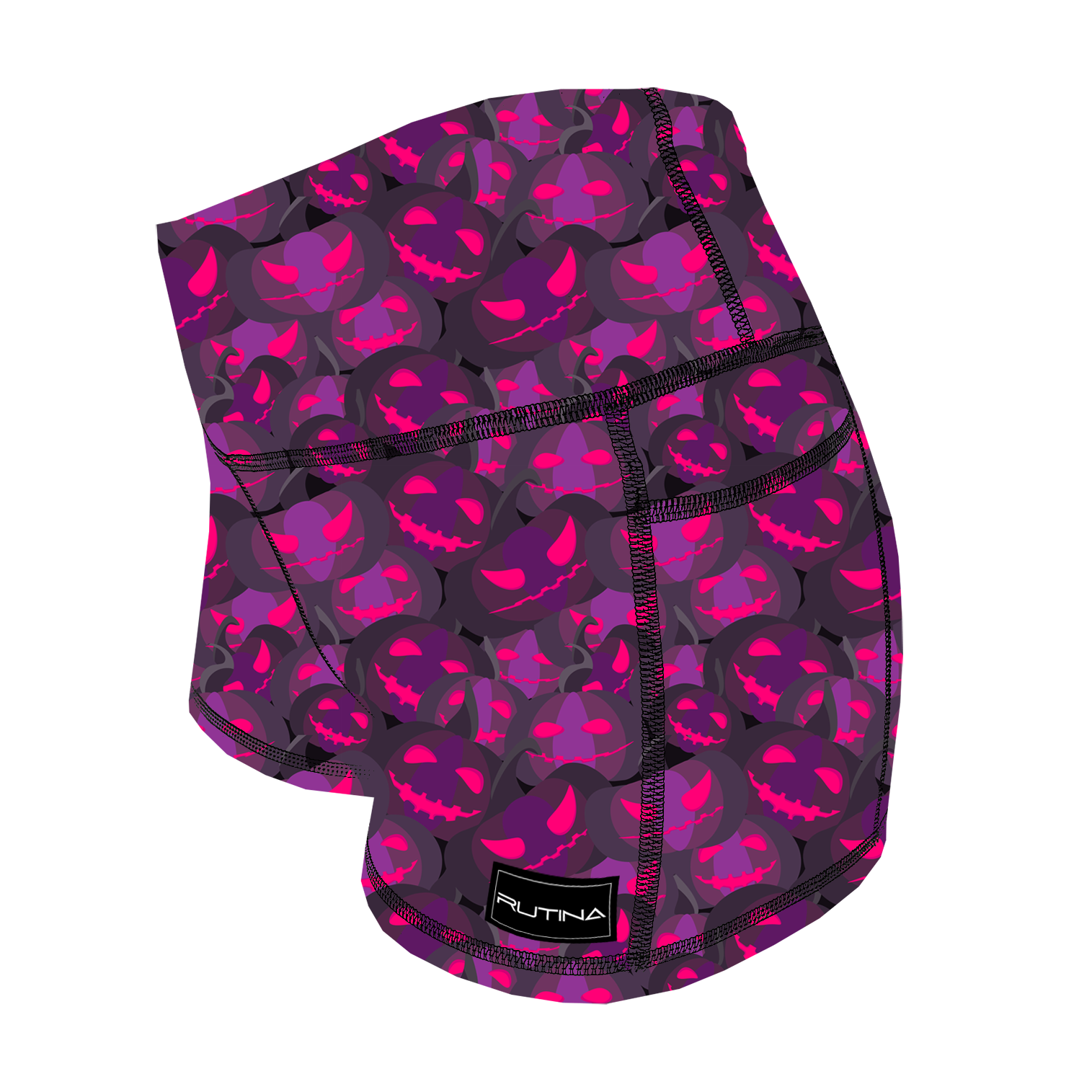 Performance Booty Shorts - Poison Pumpkin