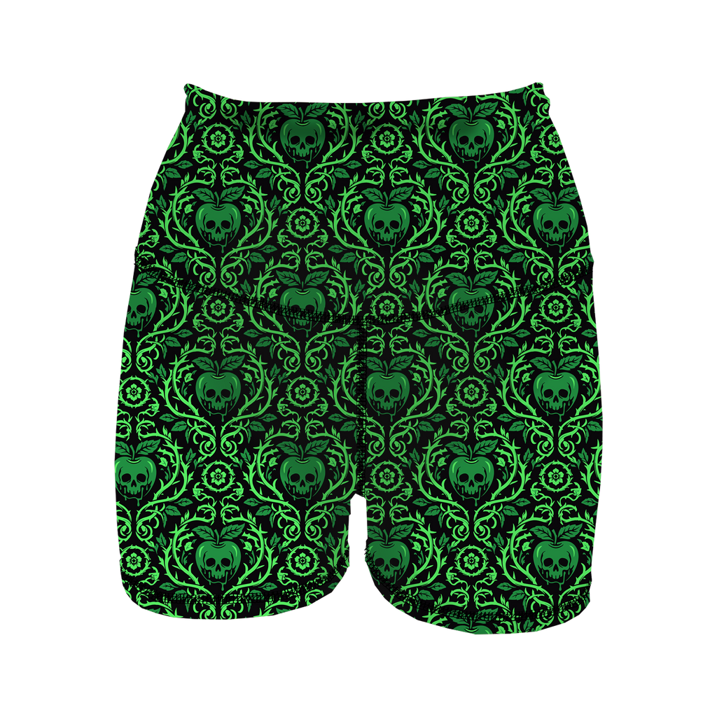 HR Performance Booty Shorts - Poisonous Pumpkins