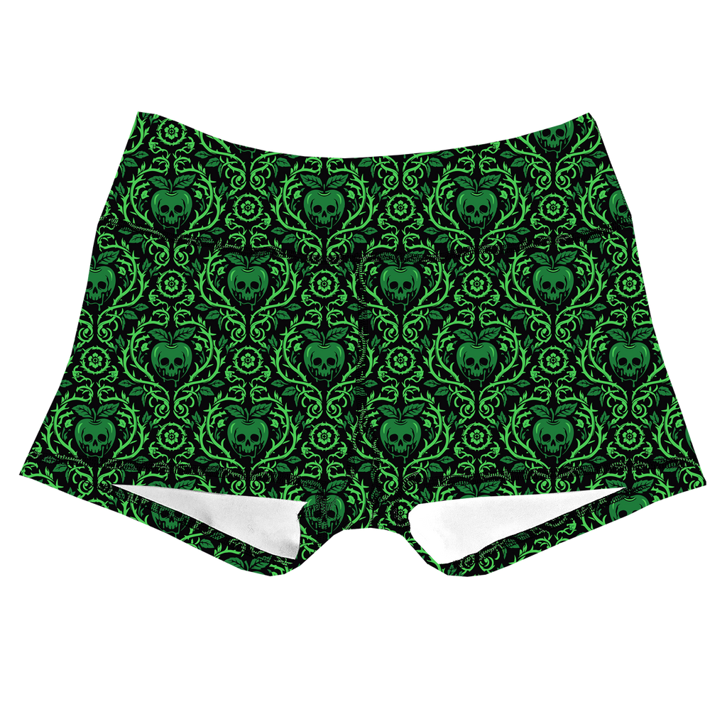 Performance Booty Shorts - Poisonous Apples