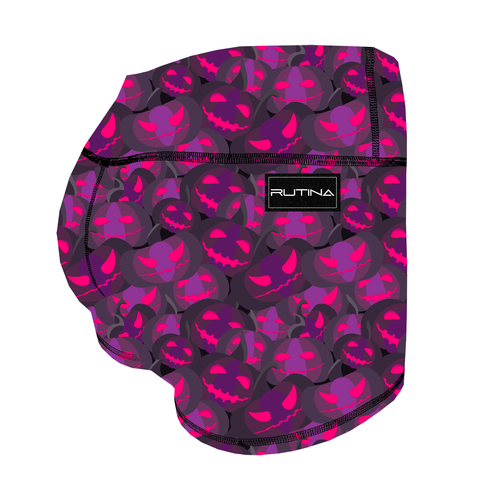 Performance Booty Shorts - Poison Pumpkin