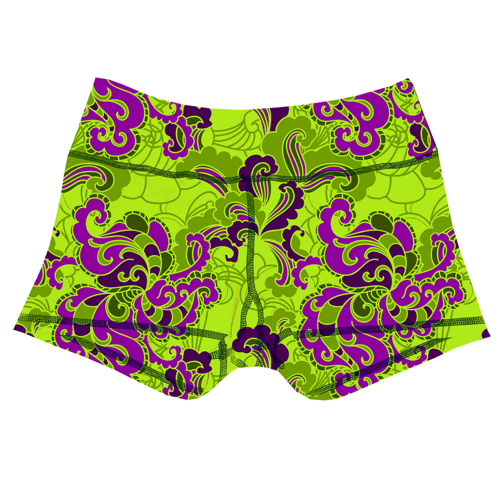 Performance Booty Shorts - Potion Swirl