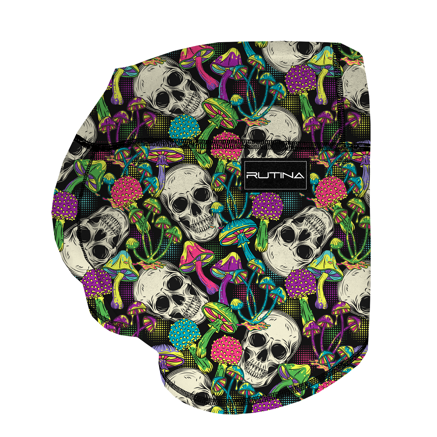 Performance Booty Shorts  - Psychedelic Skulls Main image