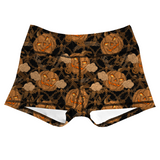 Performance Booty Shorts  - Pumpkin Chains