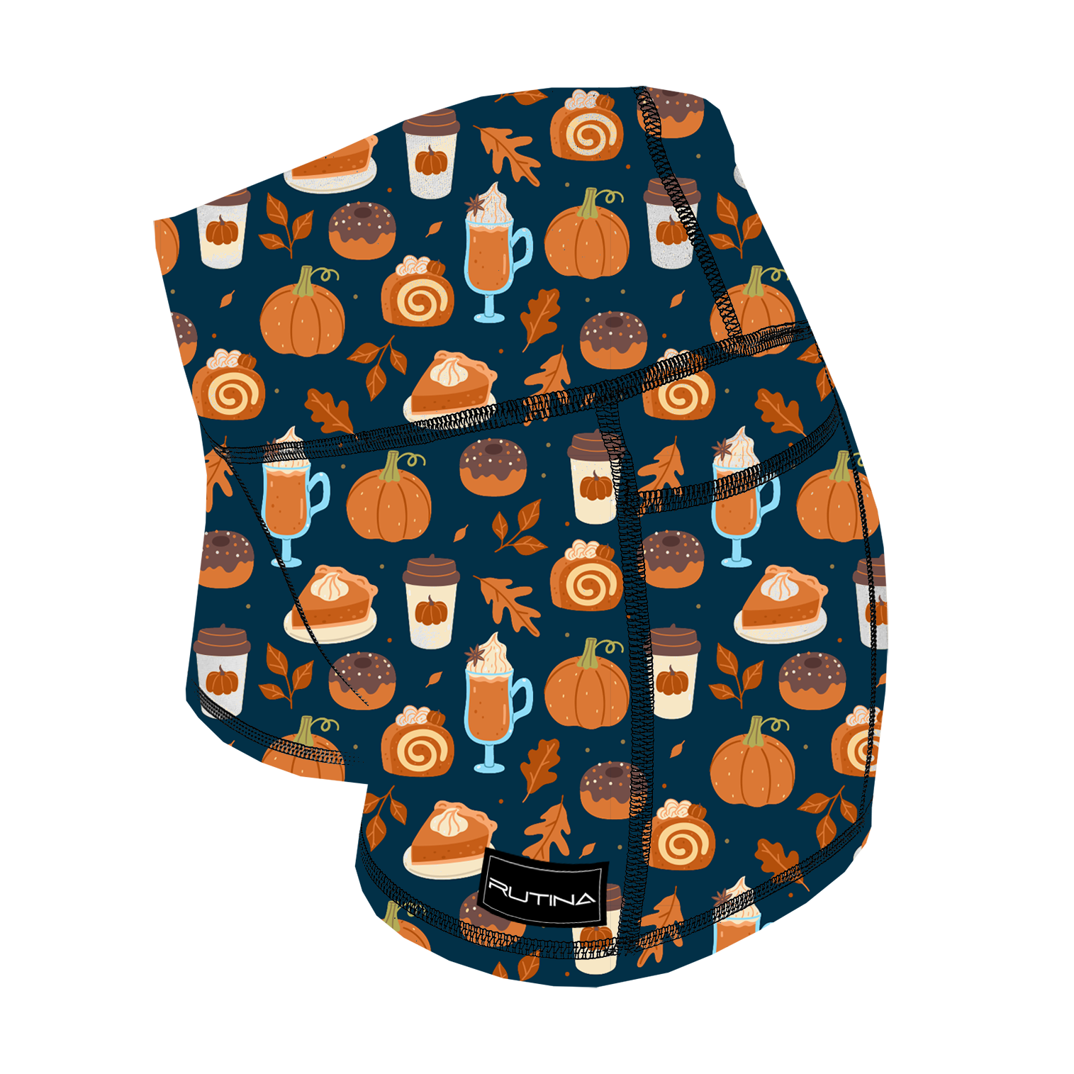 Performance Booty Shorts - Pumpkin Spice