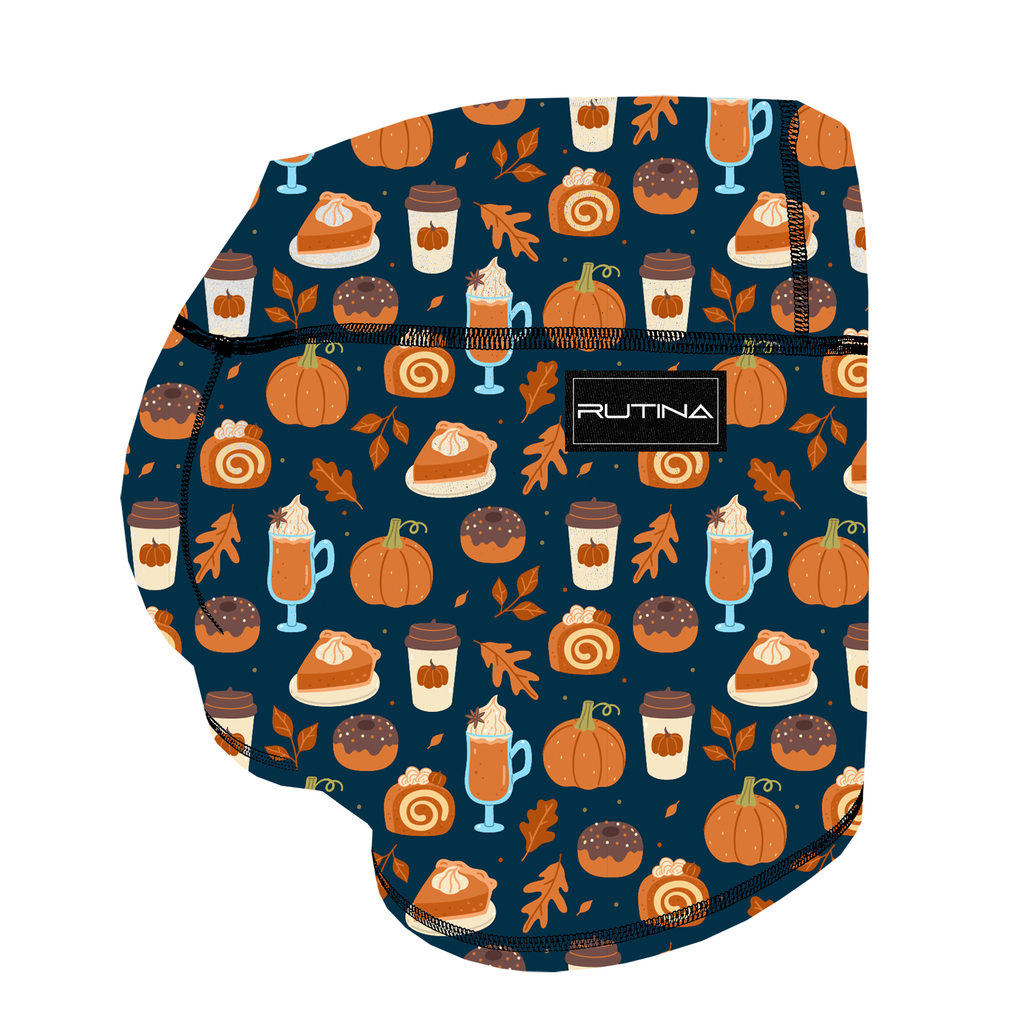 Performance Booty Shorts - Pumpkin Spice