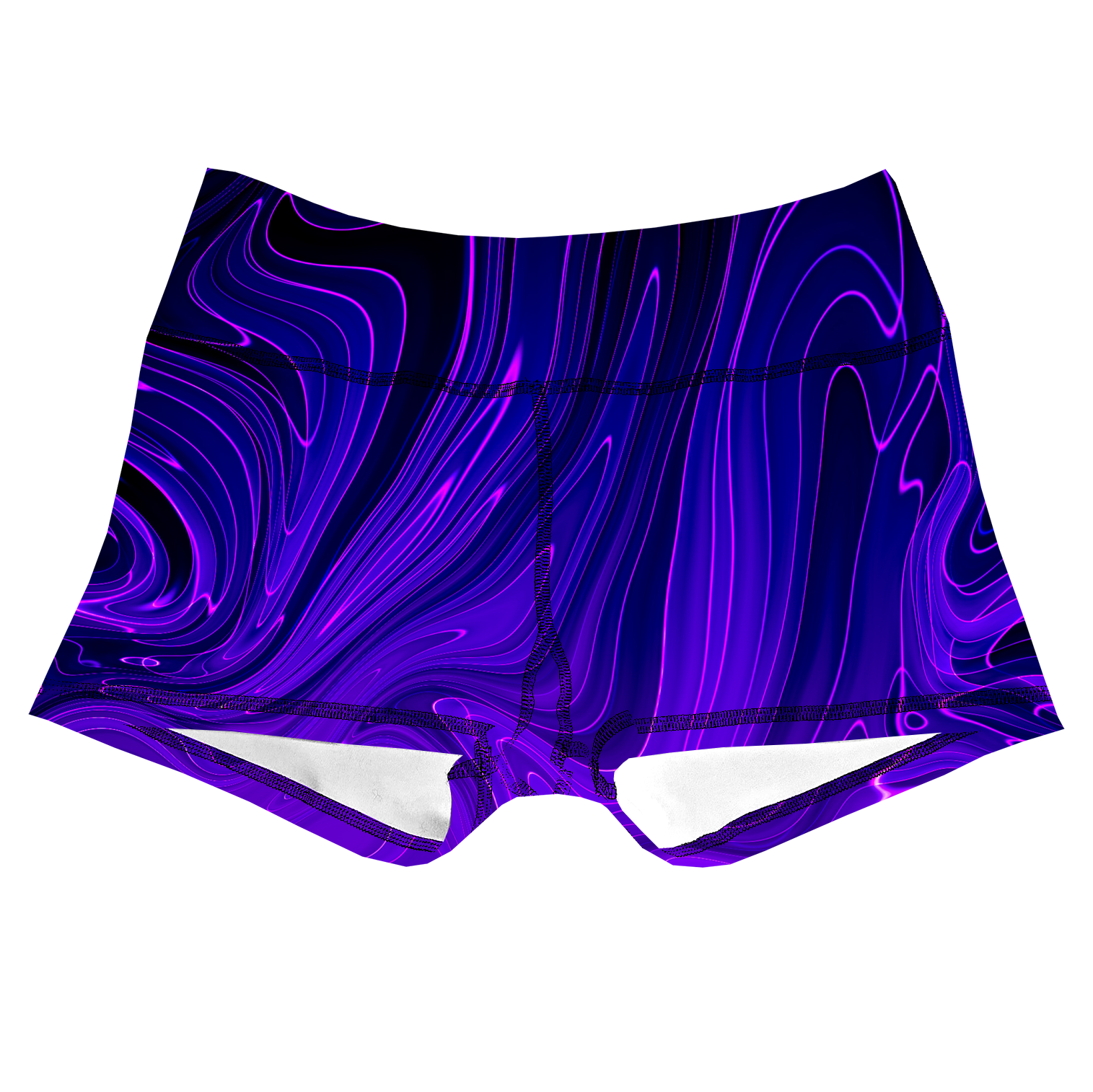 Performance Booty Shorts - Purple Marble Secondary image