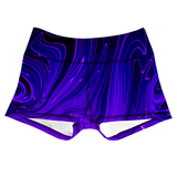 Performance Booty Shorts - Purple Marble