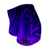 Performance Booty Shorts - Purple Marble