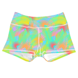 Performance Booty Shorts - Rainbow Oasis