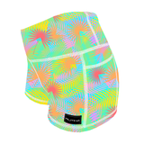 Performance Booty Shorts - Rainbow Oasis