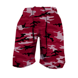 Men's Training Shorts - Red Camo