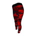 Men's Compression Pants - Red Camo