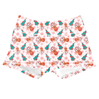 Performance Booty Shorts - Red Nosed Reindeer