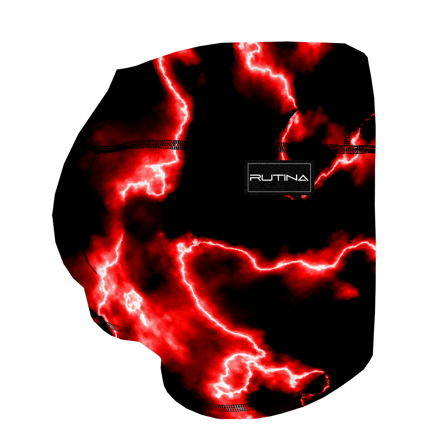 Performance Booty Shorts - Red Lightning Main image