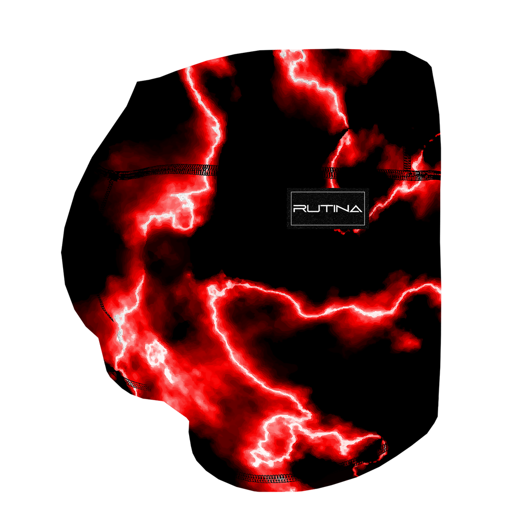 Performance Booty Shorts - Red Lightning