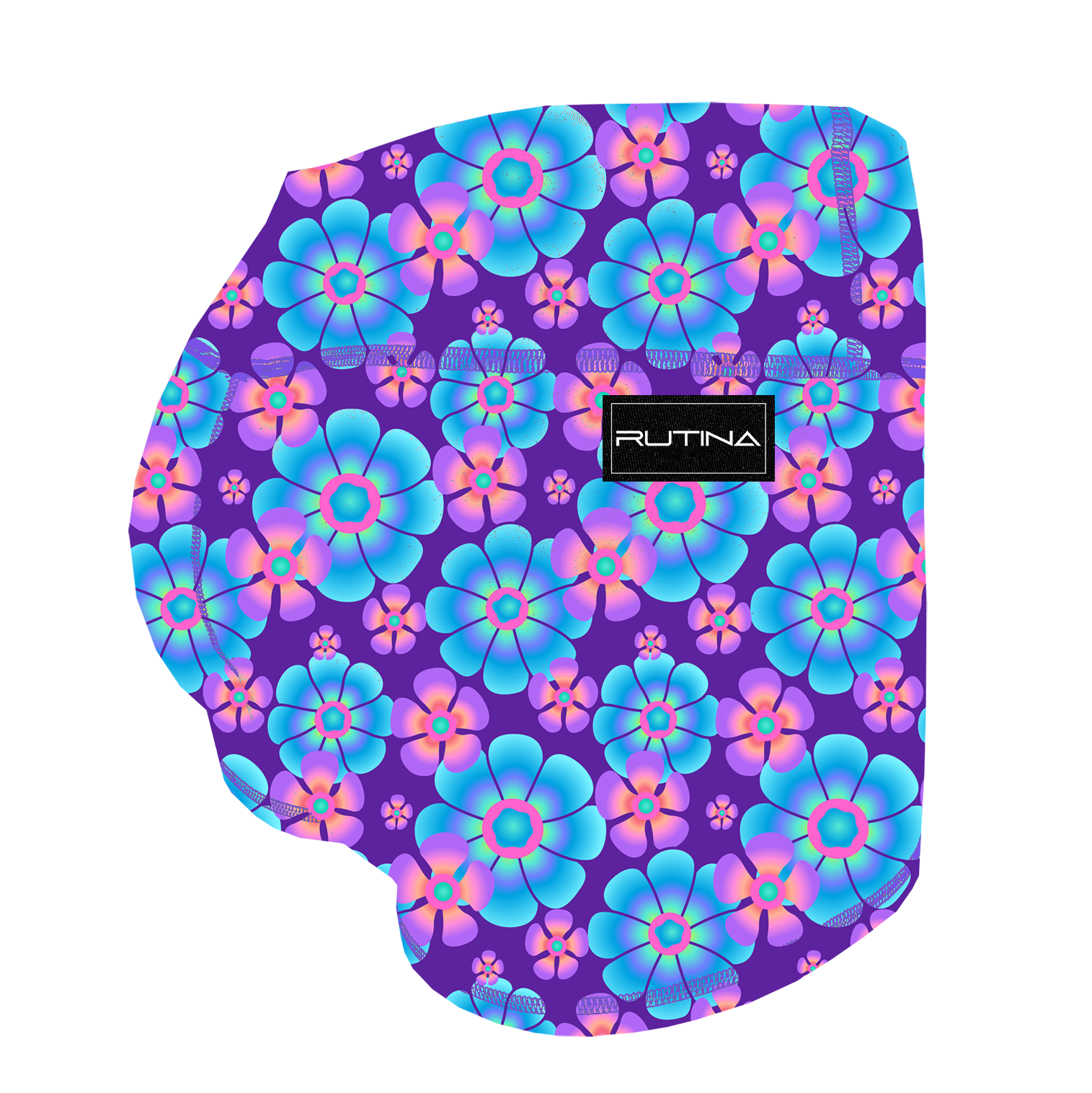 Performance Booty Shorts - Retro Petals Main image