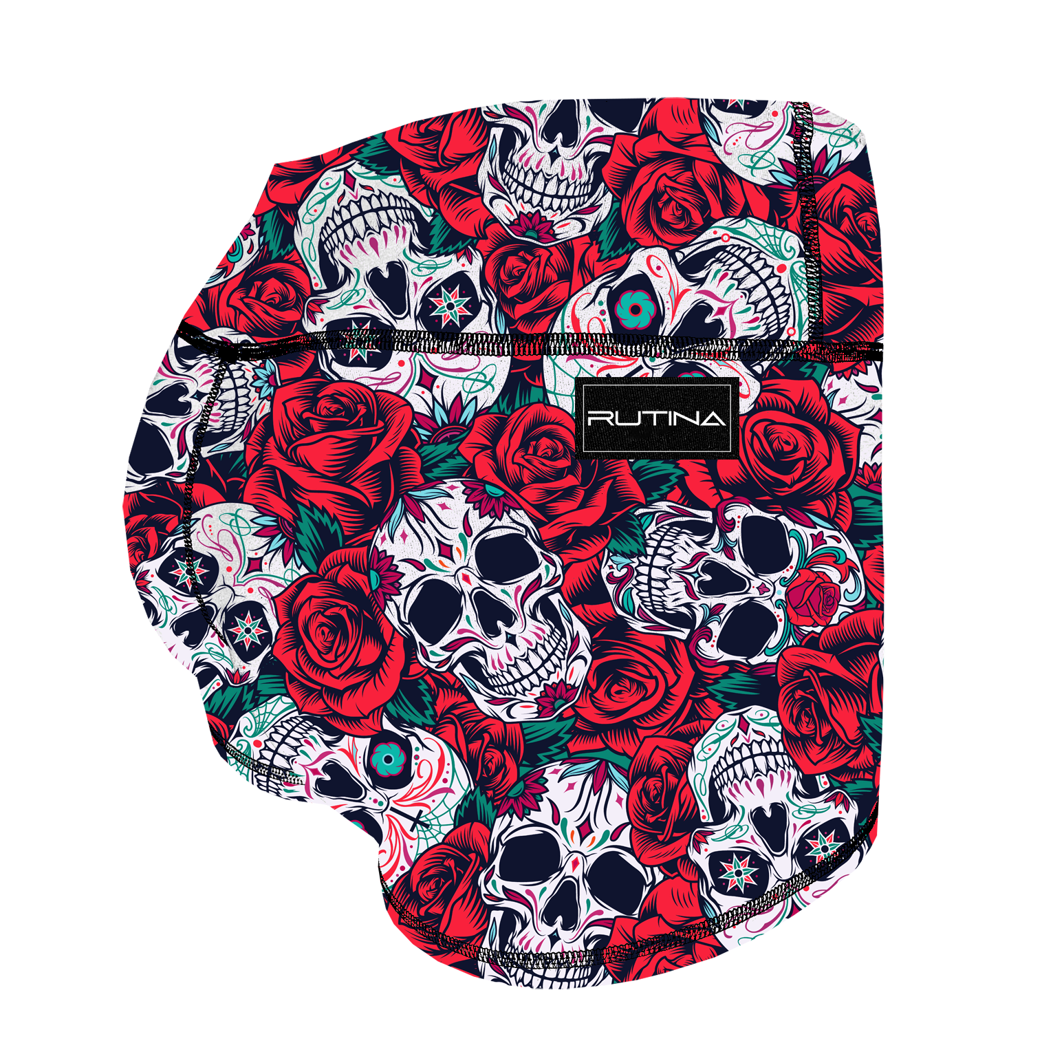 Performance Booty Shorts - Skulls & Roses Main image