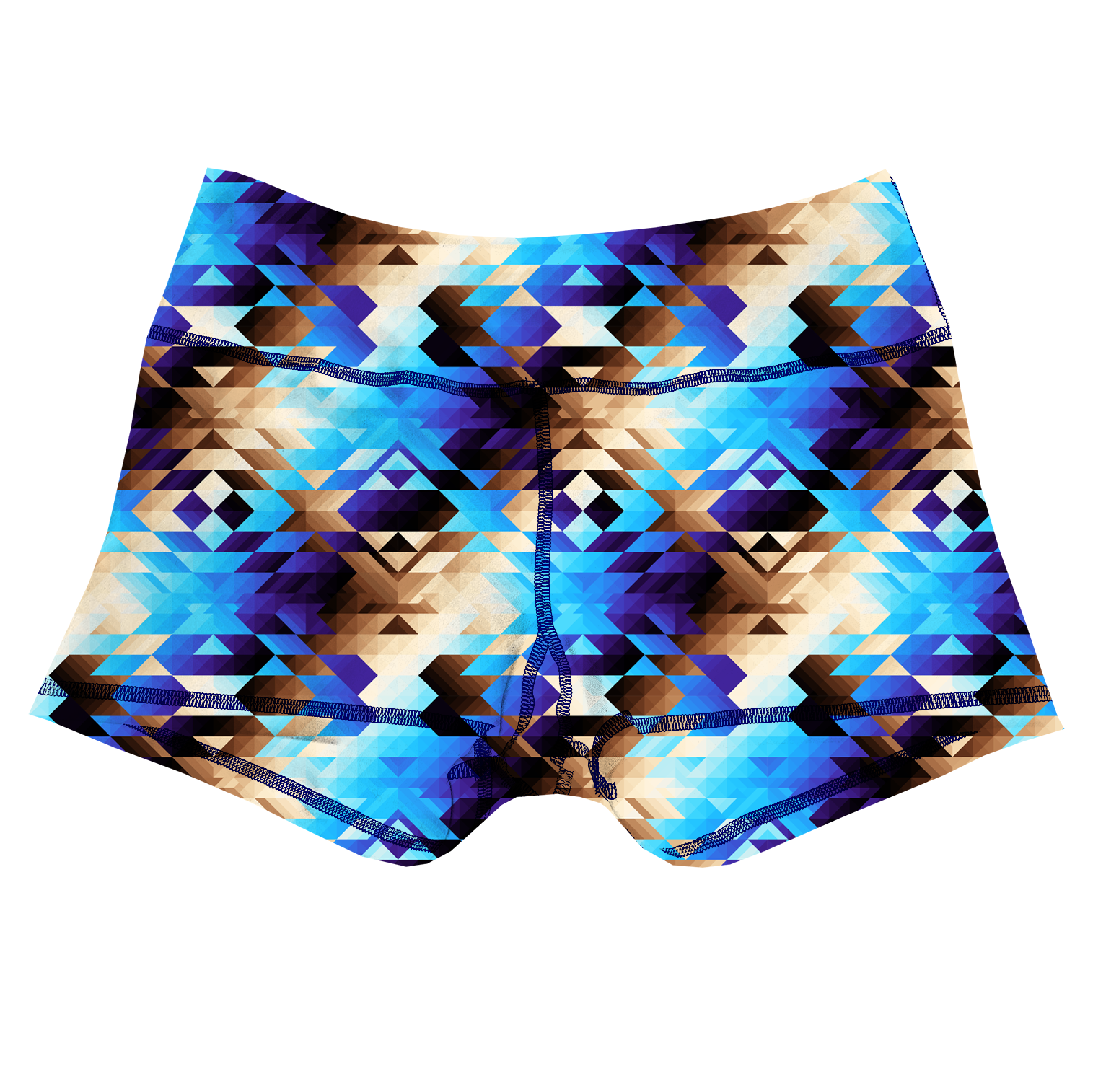 Performance Booty Shorts  - Royalty Secondary image
