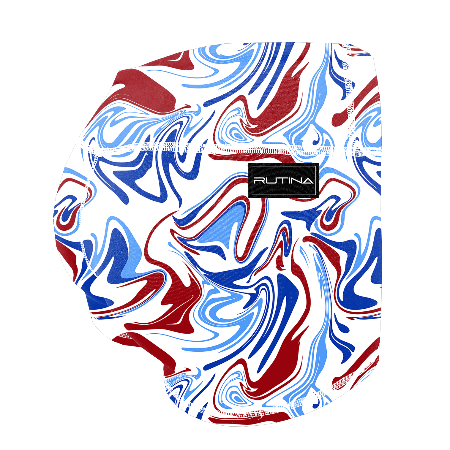 Performance Booty Shorts - Red, White, & Blue Marble
