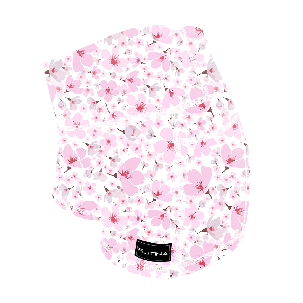 Performance Booty Shorts  - Sakura Bloom